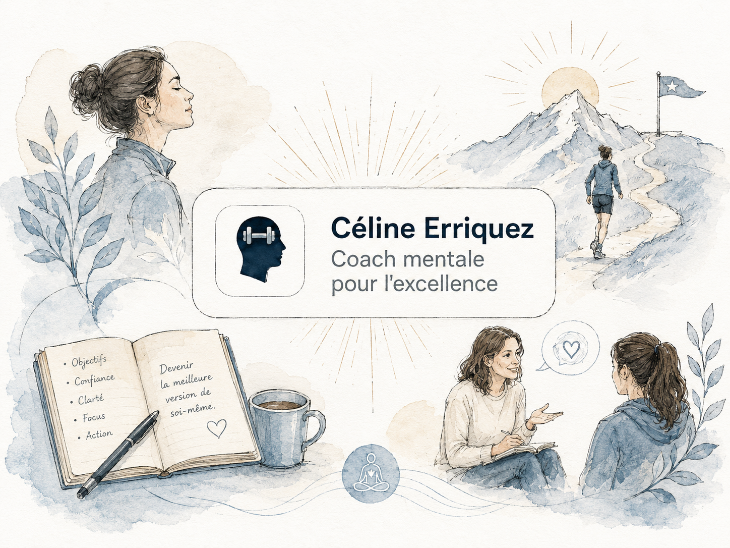 Aperçu du site de Céline Erriquez